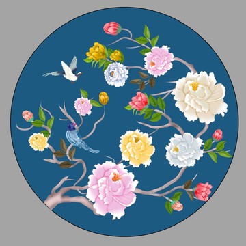 工筆花鳥(niǎo)