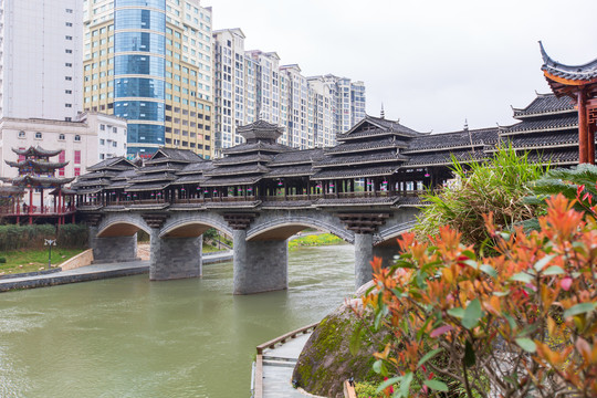 桂林资源县城北风雨桥