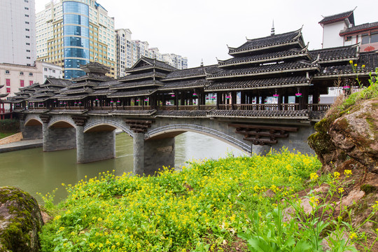 桂林资源县城北风雨桥