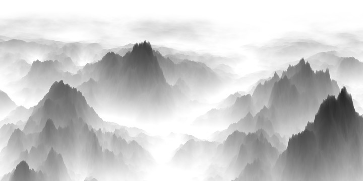 水墨山水畫