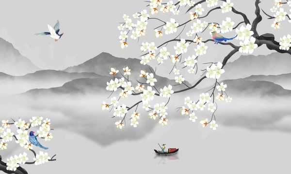山水花鳥畫