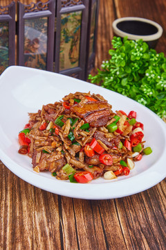 卜豆角回鍋肉