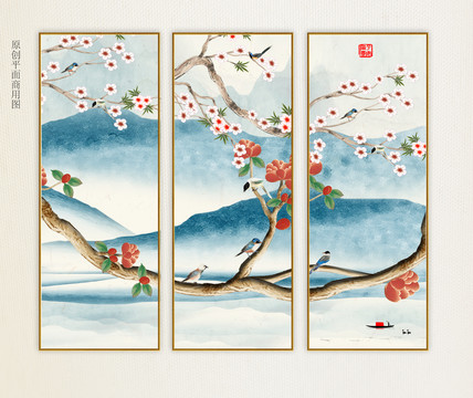 花鳥裝飾畫