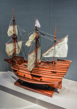 五月花号轮船模型