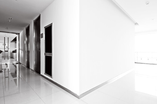 现代室内走廊