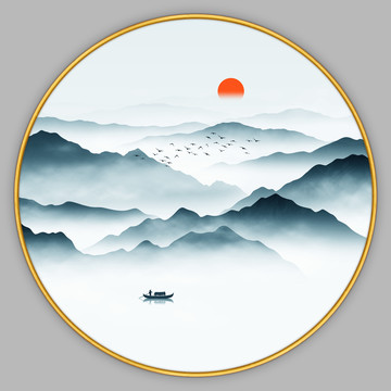 山水装饰画