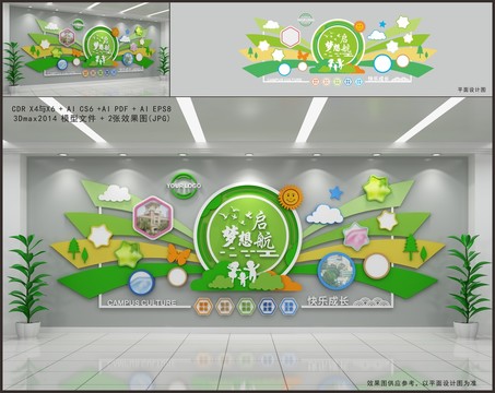 幼兒園文化墻