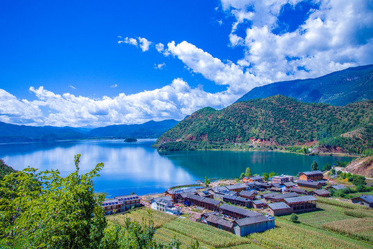 云南泸沽湖风景区