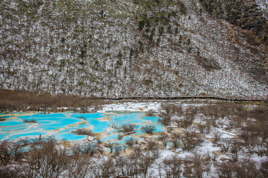 四川黄龙风景区