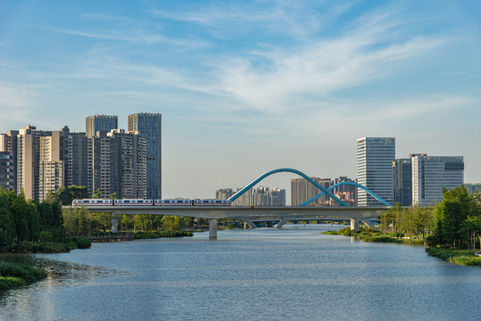 蕉门河景色