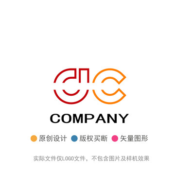 DC字母LOGO