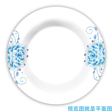 藍(lán)色牡丹花