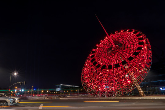 东方之光夜景