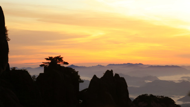 黃山日出