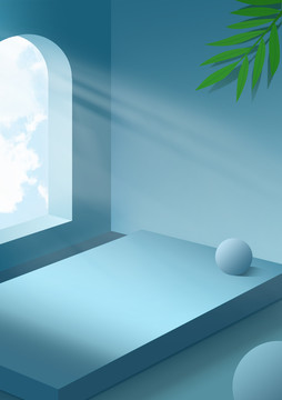 電商產(chǎn)品場景海報背景圖