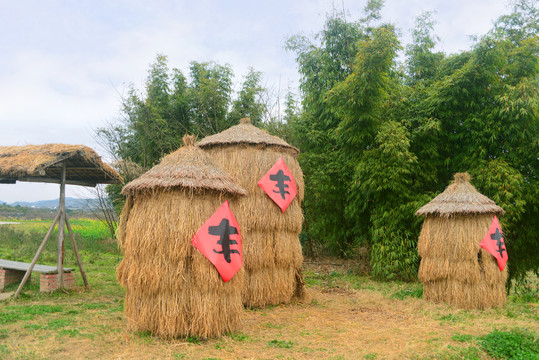 乡村旅游农业主题园林建筑谷仓