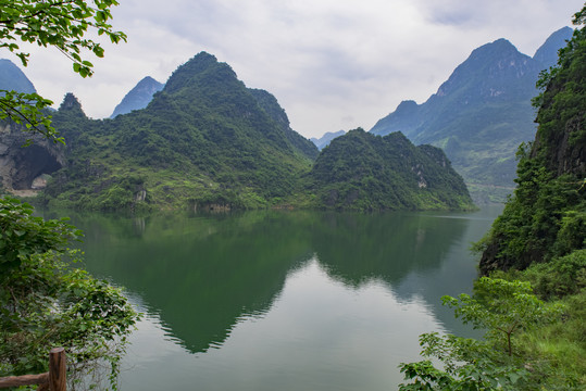 山水素材山水背景