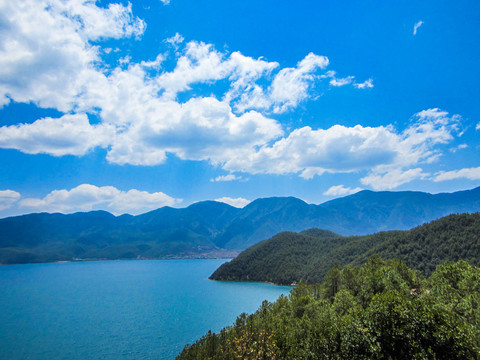 四川泸沽湖景区