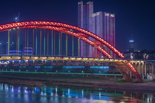 宜宾城市夜景