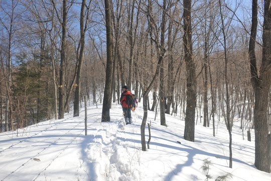 大雪户外