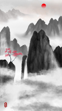 水墨畫