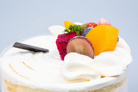 奶油水果生日蛋糕