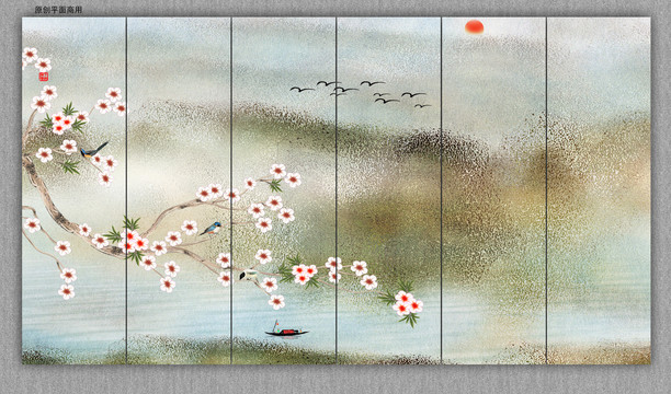 新中式花鳥