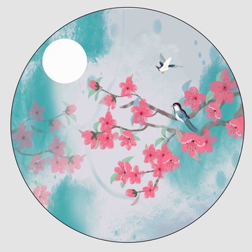 手繪花鳥