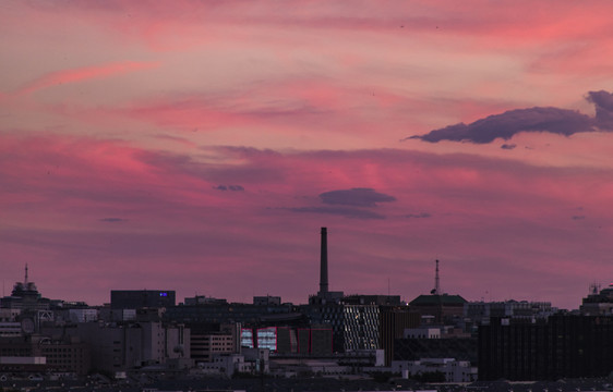 北京的夕阳