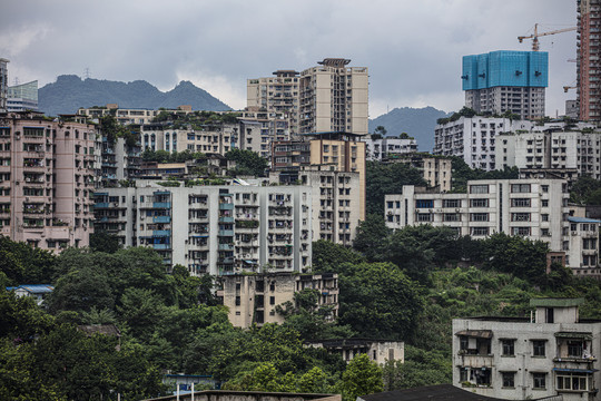 重庆城建老居民楼