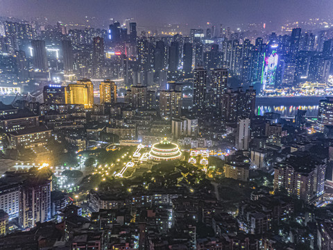 重庆大礼堂夜景