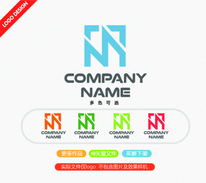 M字母標志