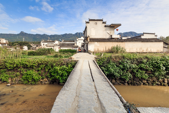 安徽黟县屏山村