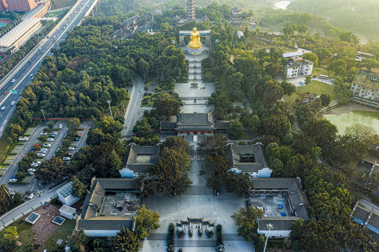 华岩寺航拍