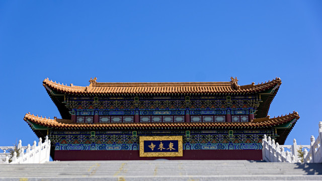 中国佛教寺院建筑风景