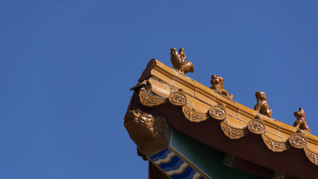 中国佛教寺院建筑风景