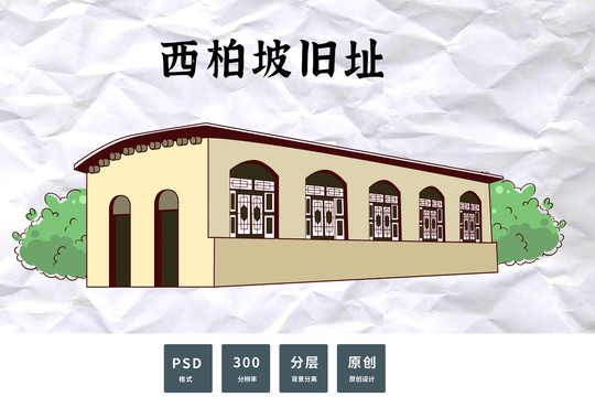 河北西柏坡遺址