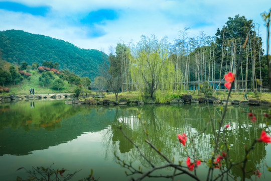 兰亭碧水湖