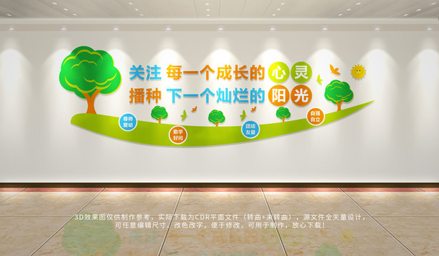 關心兒童展板