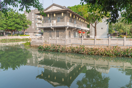 东涌水乡旅游景点特色建筑