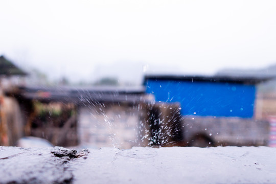 雨滴抓拍