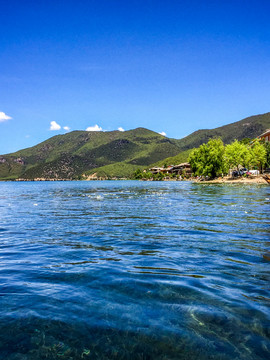 泸沽湖美景