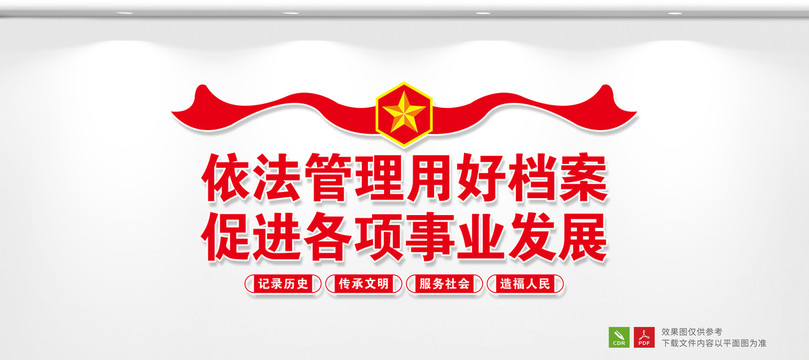 依法管理檔案