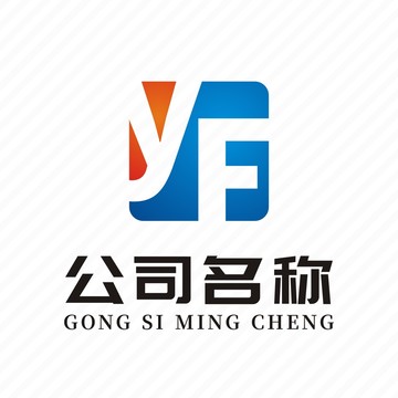 字母yflogo标志