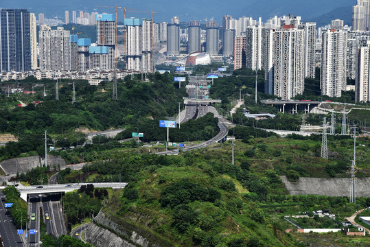 重庆城市建筑风光