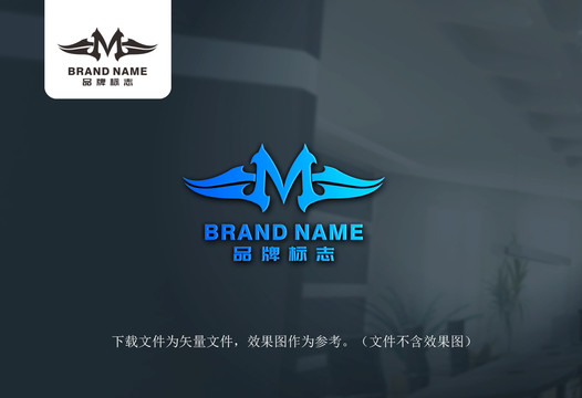 M潮流logo