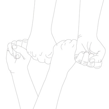 手線描圖