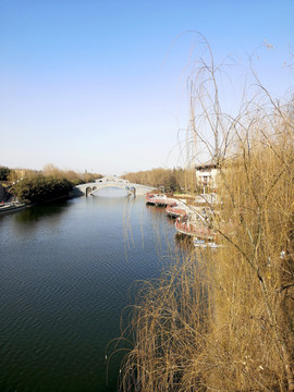 汉城湖公园秋景