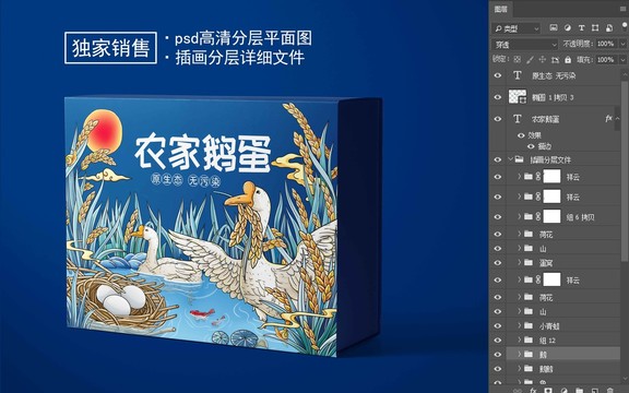 鵝蛋包裝設計