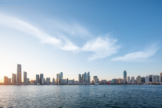 青岛城市风光海景